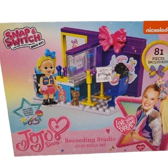 JoJo Siwa Building Sets JoJo Siwa Snap and Switch Building Kit Building STEM - Picture 2 of 8